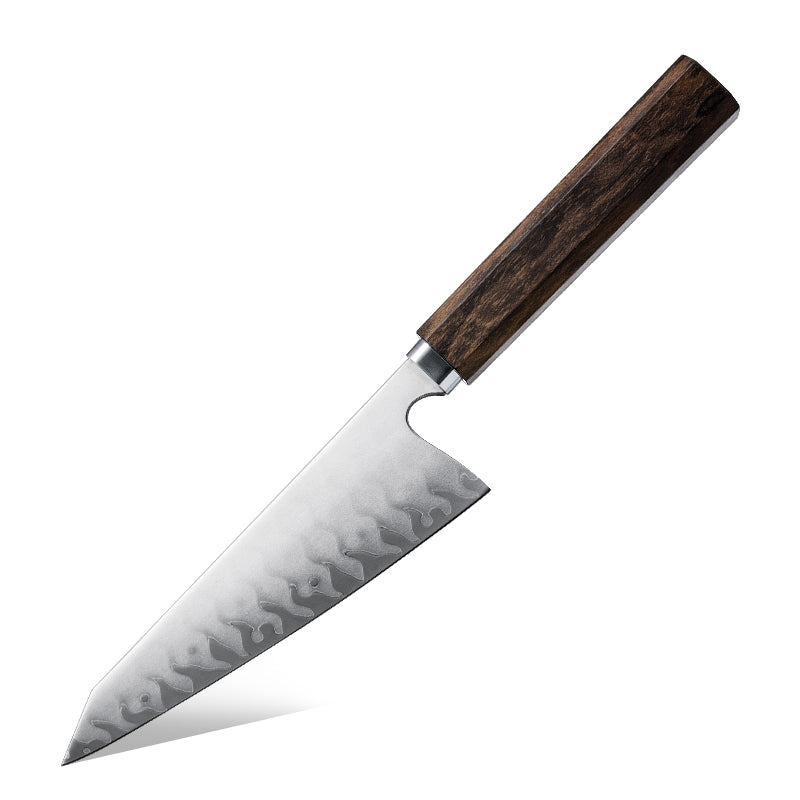Grandsharp 1-3Pcs Japanese Chef Knife Set Hand-Forging 5 Layers Clad Steel Ciricote Wood Handle Used For Sashimi Sushi Raw Fish