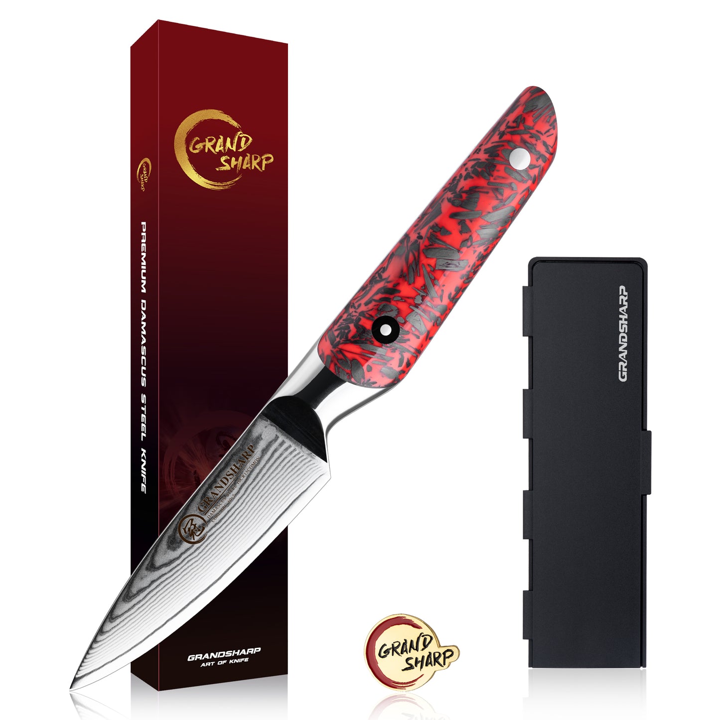 Grandsharp 67 Layers Damascus Kitchen Chef Knife Collection