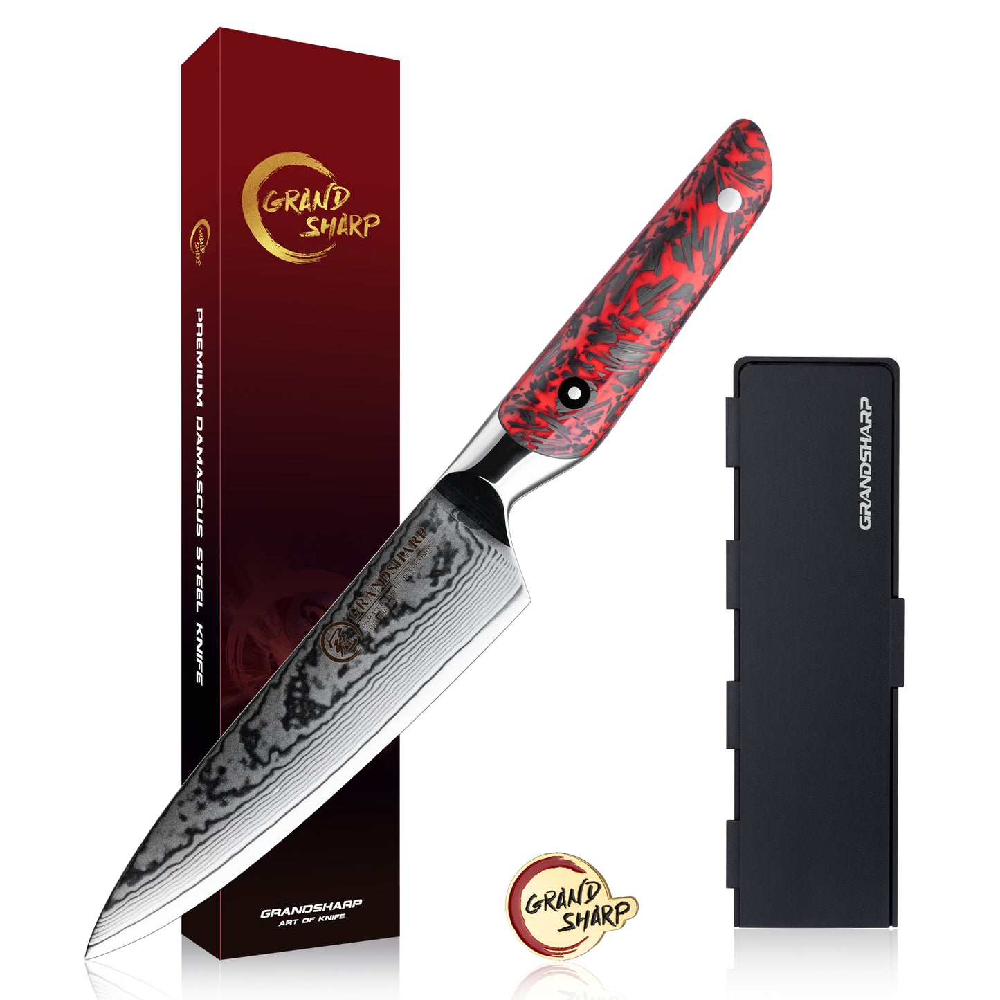 Grandsharp 67 Layers Damascus Kitchen Chef Knife Collection