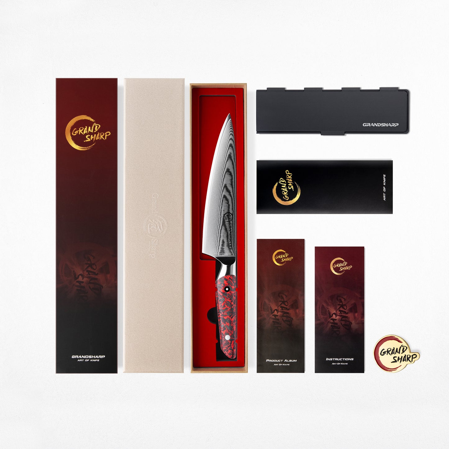 Grandsharp 67 Layers Damascus Chef Knife