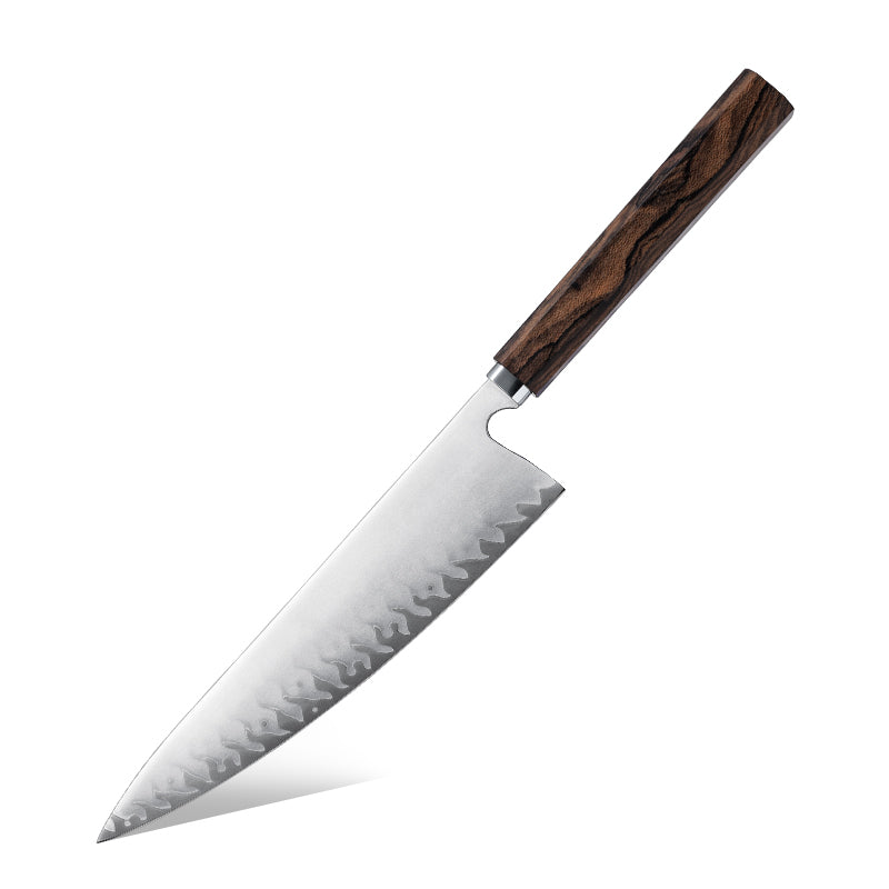 Grandsharp 1-3Pcs Japanese Chef Knife Set Hand-Forging 5 Layers Clad Steel Ciricote Wood Handle Used For Sashimi Sushi Raw Fish