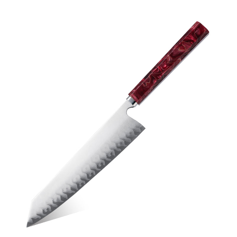 Grandsharp 1-4Pcs Sushi Knife Japanese 5 Layers Clad Steel Hand-Forging Kitchen knives Set Used For Sashimi Sushi Raw Fish