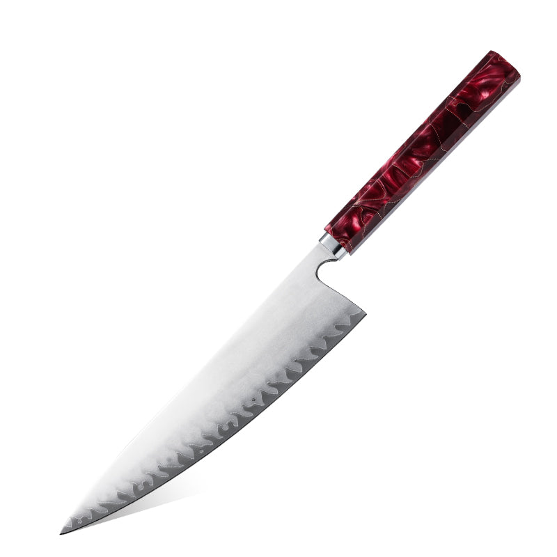 Grandsharp 1-4Pcs Sushi Knife Japanese 5 Layers Clad Steel Hand-Forging Kitchen knives Set Used For Sashimi Sushi Raw Fish