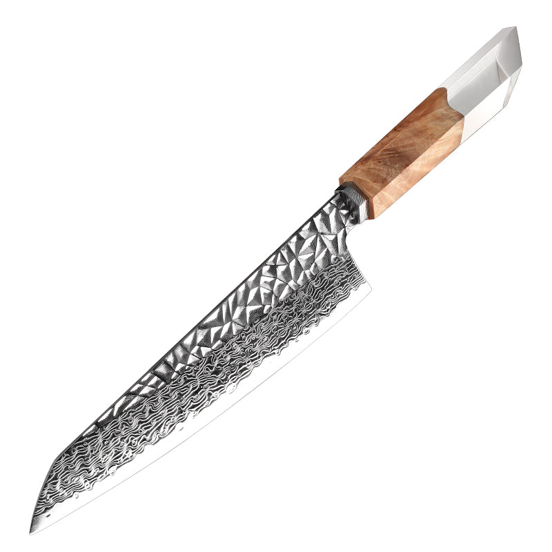 Grandsharp 8 Inch Chef Knife 67 Layers damascus Steel AUS-10 Kitchen Knife Vegetables Fruit Slicer kiritsuke Knives Cooking Tool