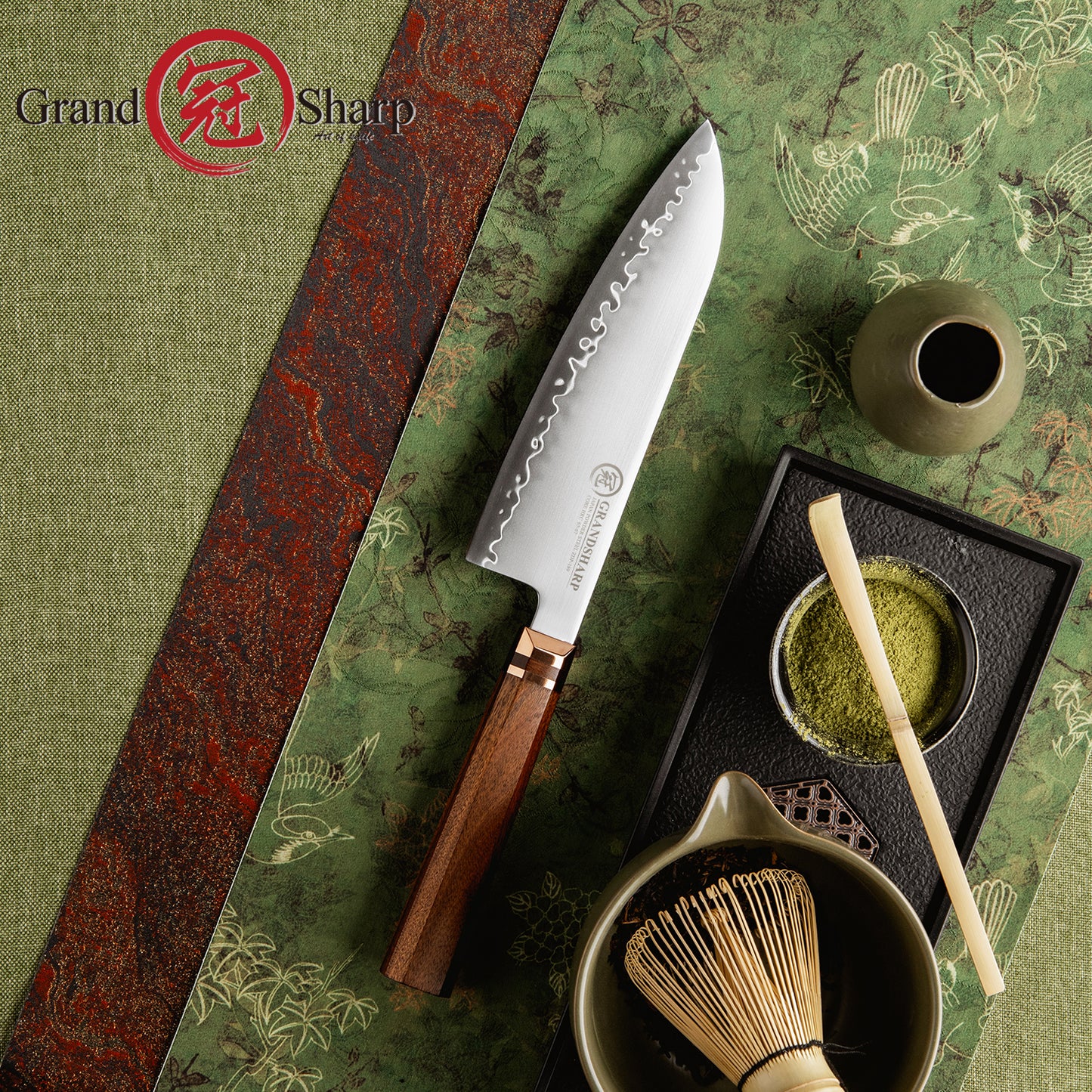 Grandsharp Design Japan ZDP-189 San Mai Steel Chef Gyuto Knife