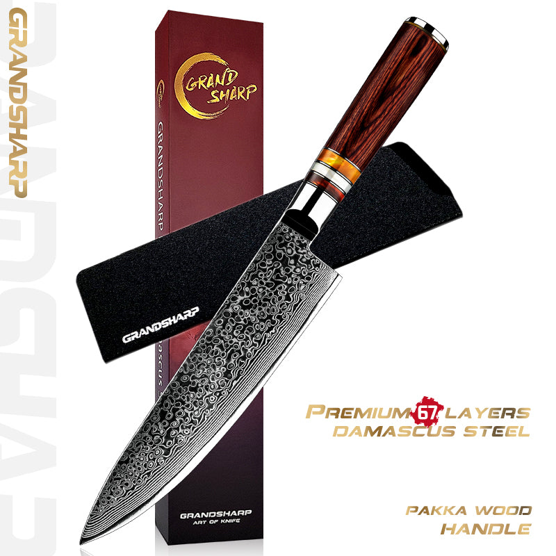 Kitchen Knives Damascus Steel AUS-10 Chef Knife Kiritsuke Boning Bread Santoku Slicing Utility Knife Cooking Tools