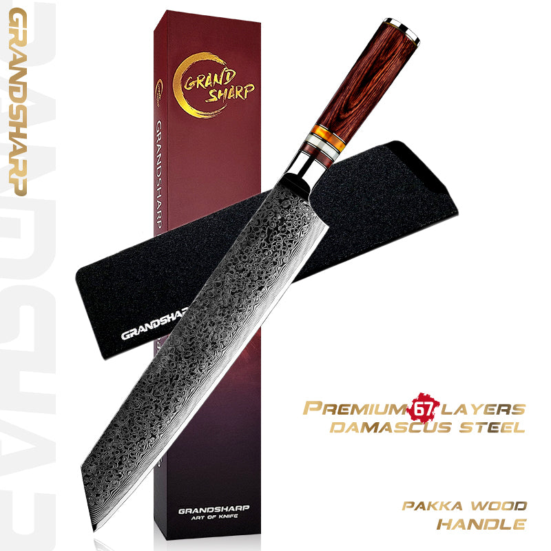 Kitchen Knives Damascus Steel AUS-10 Chef Knife Kiritsuke Boning Bread Santoku Slicing Utility Knife Cooking Tools