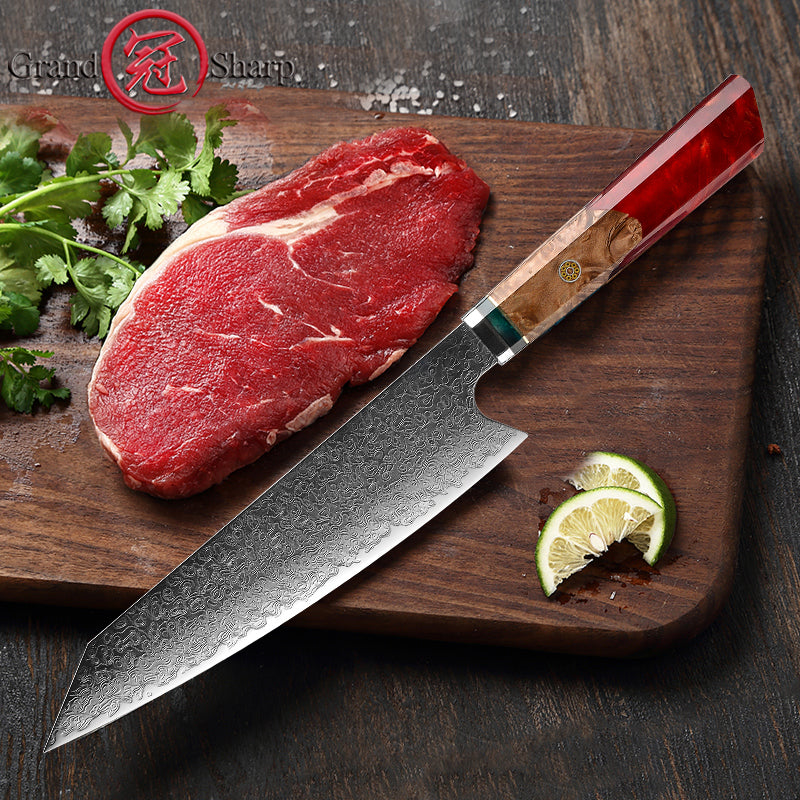 8.2 Inch Chef's Knife 67 Layers Japanese Damascus Kitchen Knife Kitchen Stainless Steel Tool Knives