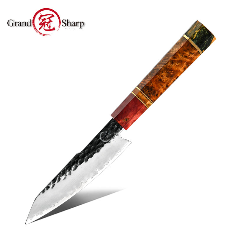 Grandsharp Handmade Kitchen Knives Japanese Steel Chef's Knife Forged Cleaver Vegetable Cutting Meat Slicer Knife Cooking Tool