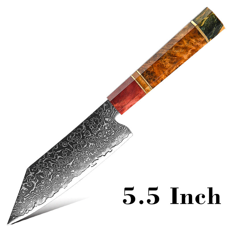 Professional Damascus Kitchen Knife vg10 Japanese Stainless Steel Chef Knife Meat Gyuto Utility Kiritsuke Butcher Cutter Tools