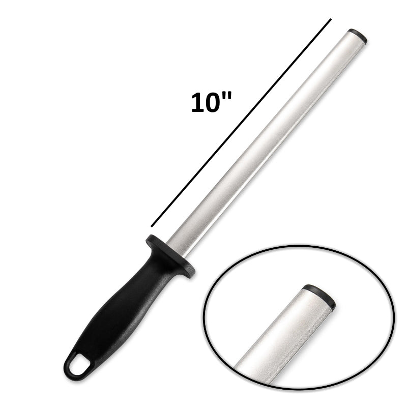 Professional Knife Sharpener Diamond Sharpening Steel Rod ABS Handle Chef Knife Sharpener Kitchen Accessories Cooking Tools NEW