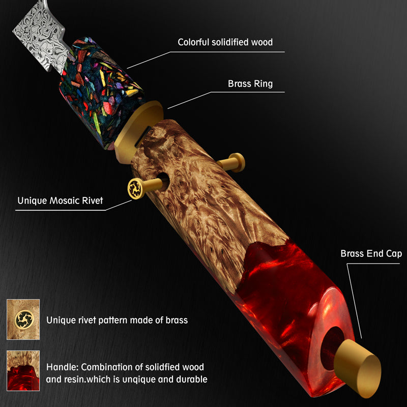 8.6 Inch Chef's Knife 67 Layers vg10 Japanese Damascus Kitchen Knife Kitchen Stainless Steel Tool Gyuto Knives