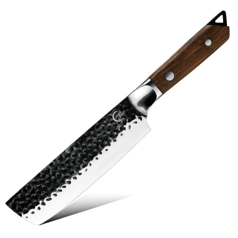Handmade Forged 5Cr15mov Steel Sharp Chef Knife Meat Cleaver Kiritsuke Santoku Paring Butcher Knives Kitchen Cutlery
