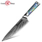 Grandsharp Abalone Handle Damascus Chef Knife