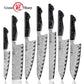 Grandsharp AUS-10 Damascus New Blade Technique Professional Kitchen Knife