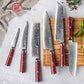 Grandsharp 67 Layers Damascus S35VN Powder Steel Kitchen Chef Knife Set