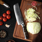 Grandsharp 10Cr15CoMoV damascus nakiri knife