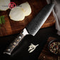 High Quality Damascus Kitchen Knife 67 Layers Damascus Steel Santoku Knife