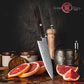 Grandsharp Kitchen Chef Knife 67-Layers Damascus Carbon Stainless Steel Utility Paring Knife with Ebony Handle