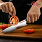 High Quality 7'' Santoku Knife 67 Layer Damascus Carbon Steel Santoku Chef Kitchen Knife Pakka Wood Handle