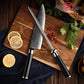 Grandsharp 10 Inch High Quality Carbon Steel Knife Sharpening Rod Professional Honing Steel for Chef Knife
