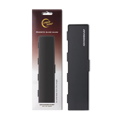 Grandsharp 10/8/6'' Plastic Magnetic ABS Knife Sheath Kitchen Chef Knife Blade Guard Black Plastic Magnetic Knife Blade Sheath