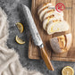 Grandsharp Kitchen Bread Knife 8.5 Inch 67 Layers AUS10 Core Damascus Steel Japanese Bread Knives with Africa Rose Wood Handle