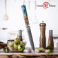 4.3'' Multi-purpose Utility Kitchen Knives Professional Damascus Carbon Steel 10CR15MOV Kitchen Paring Knife Cookware