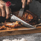 Grandsharp 6 Inch Kitchen Boning Knife 67 Layers Damascus AUS10 Core Steel Filleting Boning Knives with Africa Rose Wood Handle