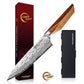 Grandsharp Premium 1-5pcs Damascus Kitchen Knife Set 67 Layers AUS-10 Cutting Core Africa Rose Wood Handle Meat Food Cutter