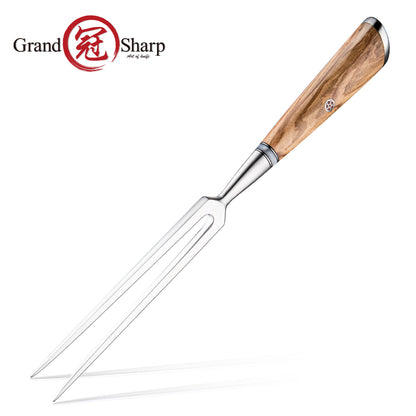 Grandsharp Damascus Steel Set Damascus AUS 10 Chef Knife Santoku Utility Paring Cleaver Kitchen Knife Collection