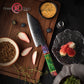 Grandsharp 5.5 Inch 67 Layers Damascus Steel Kitchen Chef Kiritsuke Knife Knife Cutting Knives Octagonal Wood Handle