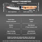 Grandsharp 3.5 Inch Japanese 67 Layers Damascus Steel Kitchen Paring Knife Small Fruit Cutting Paring Knife Olive Wood Handle