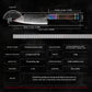 Grandsharp 5.5 Inch 67 Layers Damascus Steel Kitchen Chef Kiritsuke Knife Knife Cutting Knives Octagonal Wood Handle