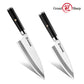 Grandsharp 5Cr15MoV Deba Knife with Black G10 Handle