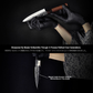Professional Handmade Kitchen Utility Knives AUS10 Carbon Stainless Steel Utility Knife with Mkuruti Wood