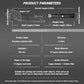 Grandsharp 7 Inch 67 Layers Damascus Steel Kitchen Santoku Knife Japanese Black Kitchen Chef Santoku Knife Carbon Fiber Handle