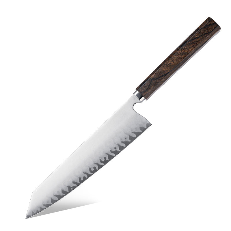 Grandsharp 1-3Pcs Japanese Chef Knife Set Hand-Forging 5 Layers Clad Steel Ciricote Wood Handle Used For Sashimi Sushi Raw Fish