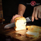 Luxury 8.2 Inch Professional Damascus Steel Serrated Kitchen Bread Knife AUS10 Bread Cutting Slicer with Wood Handle