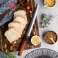 Grandsharp 10'' Bread Kitchen Knife AUS10 Steel Kitchen Chef Bread Knife Bread Cutting Knife with Mkuruti Wood Handle