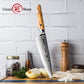 Grandsharp Professional 8 Inch Chef Kitchen Knife Japanese 67 Layers Damascus Steel Kitchen Chef Knife with Olive Wood Handle