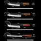 Grandsharp Handmade Forged San Mai Steel Kitchen Chef Knife Set