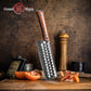 Grandsharp 6.5 Inch Damascus Steel Nakiri Knife Cooking Knives with Africa Rose Wood Handle