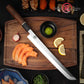 Premium Japanese Kitchen Knife Sakimaru Chef Knife 8cr18mov Steel Tuna Sashimi Cutting Tool Saya Scabbard Gift Box