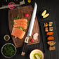 Premium Japanese Kitchen Knife Sakimaru Chef Knife 8cr18mov Steel Tuna Sashimi Cutting Tool Saya Scabbard Gift Box
