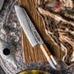 Grandsharp Kitchen 8 Inch Kiritsuke Knife 67 Layers Japanese Damascus Steel Kiritsuke Chef Knives Stabilized Wood & Resin Handle