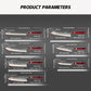 Grandsharp 55 Layers Copper Damascus Steel Kitchen Chef Knife Set Santoku Utility Knives Red Resin Carbon Fiber Handle
