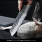 Grandsharp Japanese Kiritsuke Knife High Carbon Stainless Steel AUS10 Kitchen Knife With Mkuruti Wood Handle
