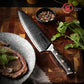 Grandsharp Damascus Kitchen Knife Professional 10Cr15CoMoV Damascus Steel Chef Knife