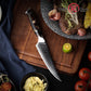 Grandsharp 10Cr15CoMoV damascus steak knife
